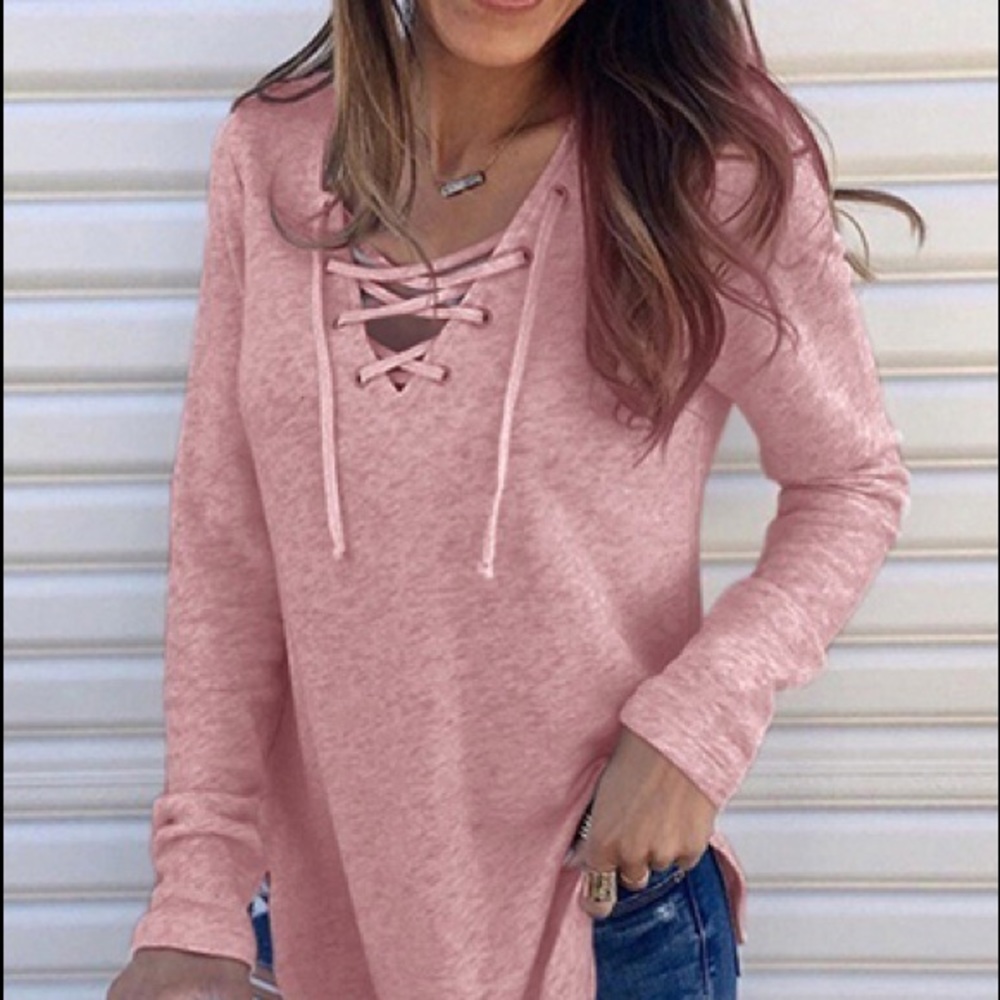 Pink Sweater